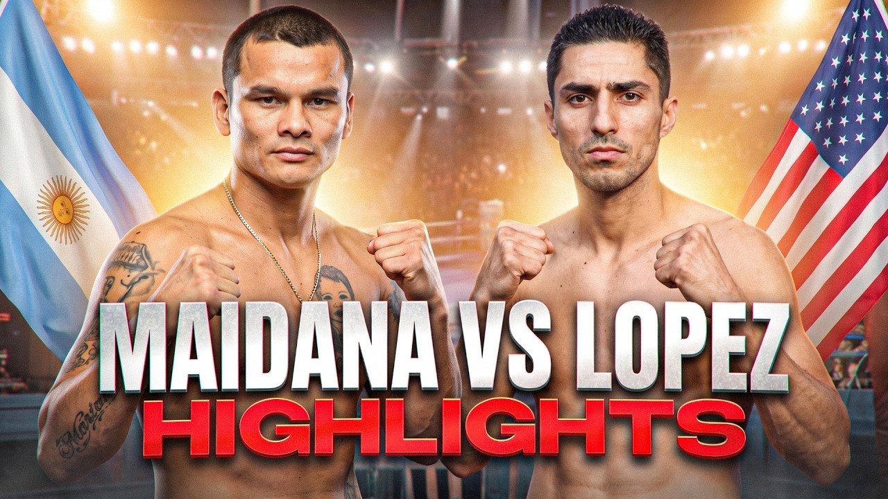 Boxing Showdown! Marcos Maidana (ARGENTINA) vs Josesito Lopez (USA) Fight Highlights background