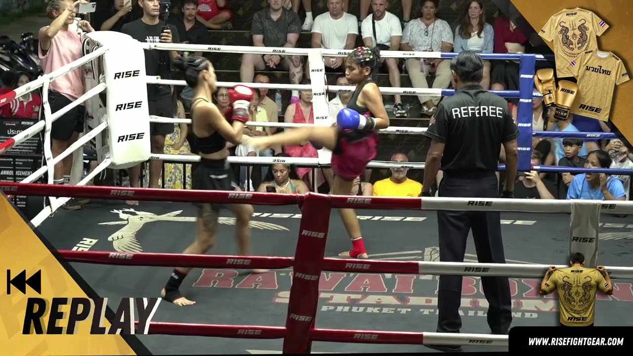 🇹🇭 Thailand vs Thailand 🇹🇭 KIKKY (KB Muay Thai) vs SANWA (Jare Muay Thai) background