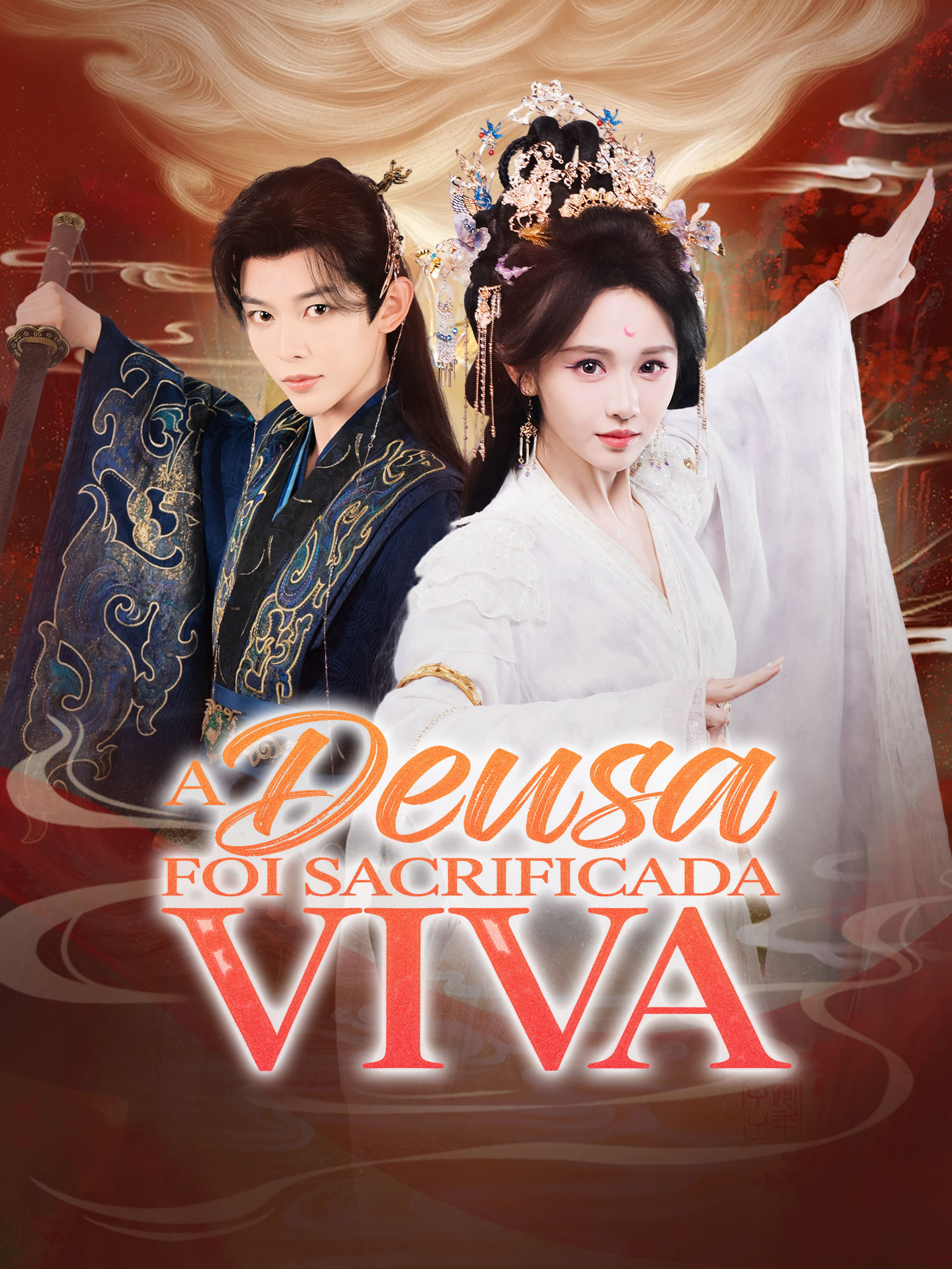 A Deusa Foi Sacrificada Viva poster