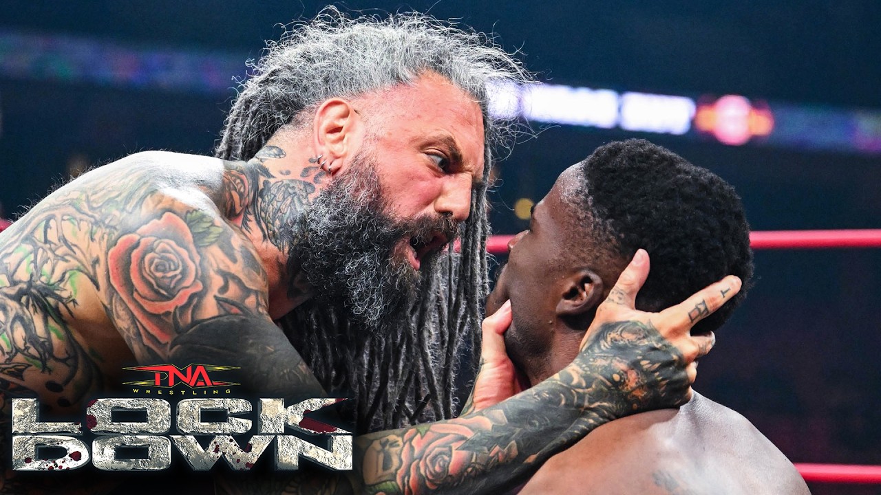 The Righteous vs. BDE and Rich Swann (FULL MATCH) | TNA Lockdown 2026 Highlights background