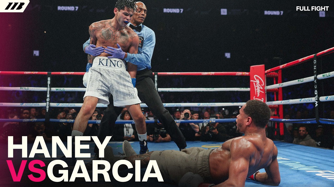 Ryan Garcia vs Devin Haney | Full Fight | Matchroom Boxing background
