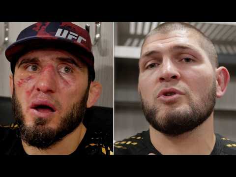 Реакция Хабиба и звёзд UFC на бой Махачев vs Гэрри background
