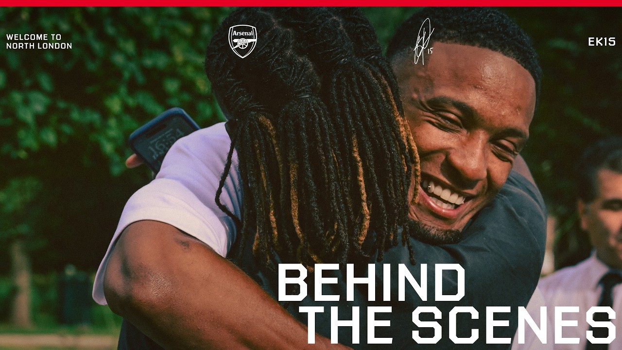 Eze reunion, contract signing and stadium unveiling ЁЯдй | Ezri Konsa's first day | Behind The Scenes background