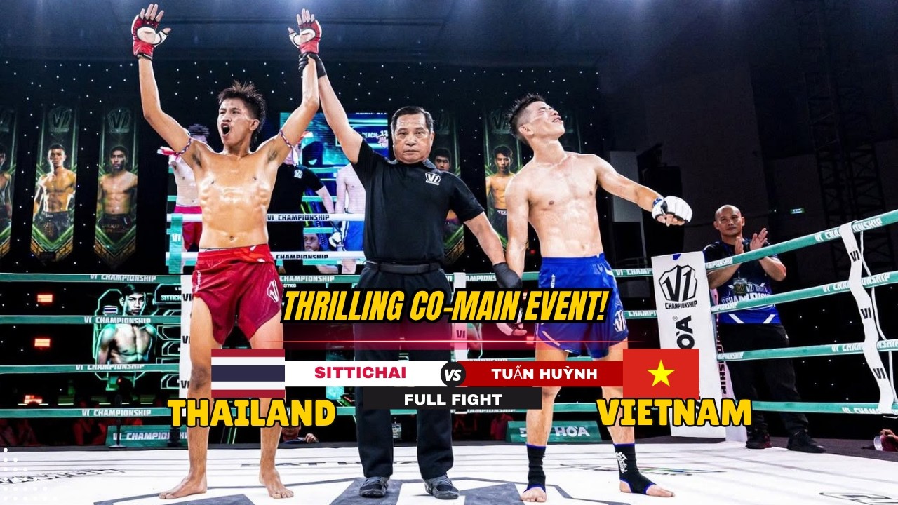 THRILLING CO-MAIN EVENT! Thai Phenom Sittichai Survives Fierce Clash In Vietnam background
