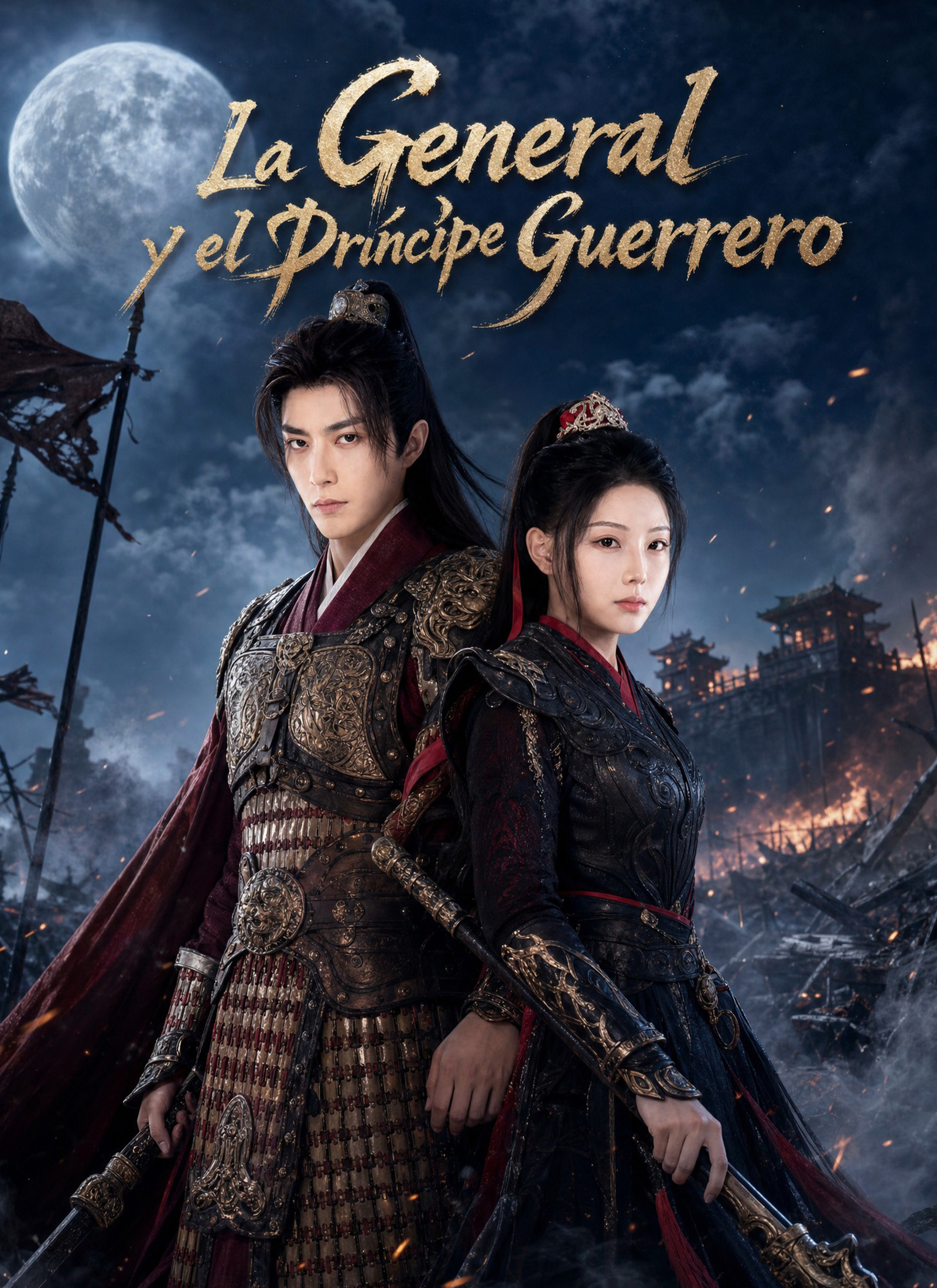 [Doblado] La General y el Príncipe Guerrero poster