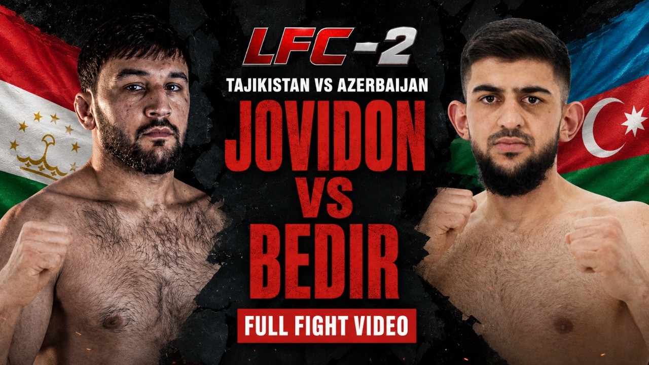 Jovidon (Tajikistan) vs Bedir Meherremov (Azerbaijan) | FULL FIGHT | LFC 2 | Hyderabad | Indian MMA background