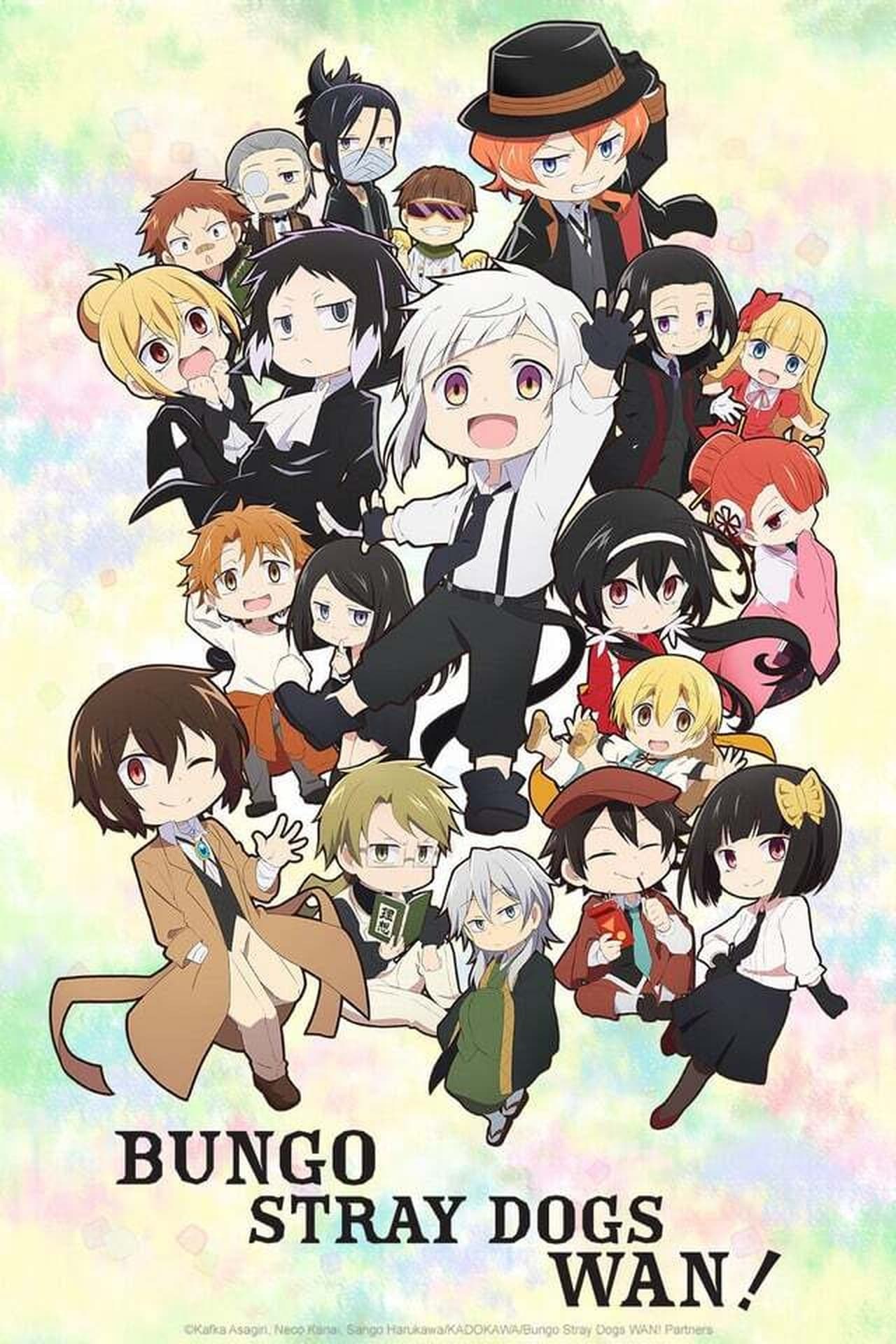 Bungo Stray Dogs Wan! S1-S2 background