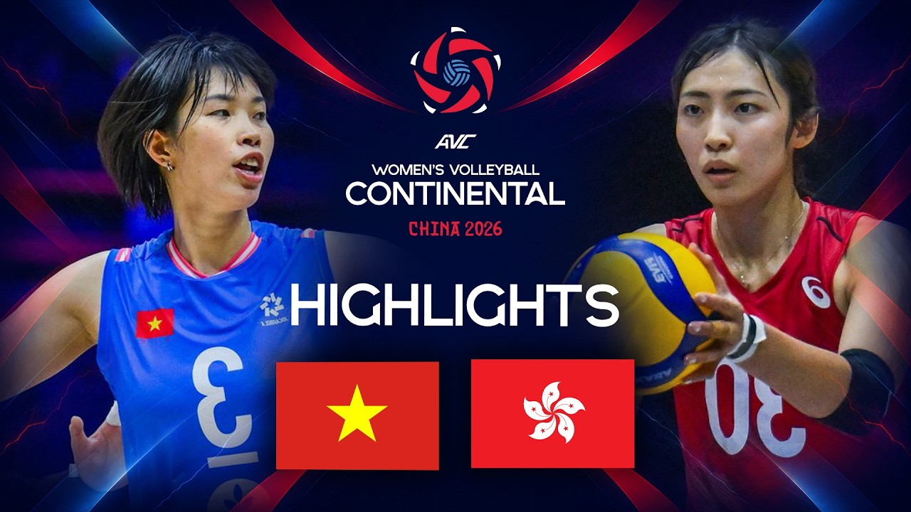 Vietnam 🇻🇳 vs. Hong Kong 🇭🇰 - Preliminary phase | AVC Women's Continental Championship 2026 background
