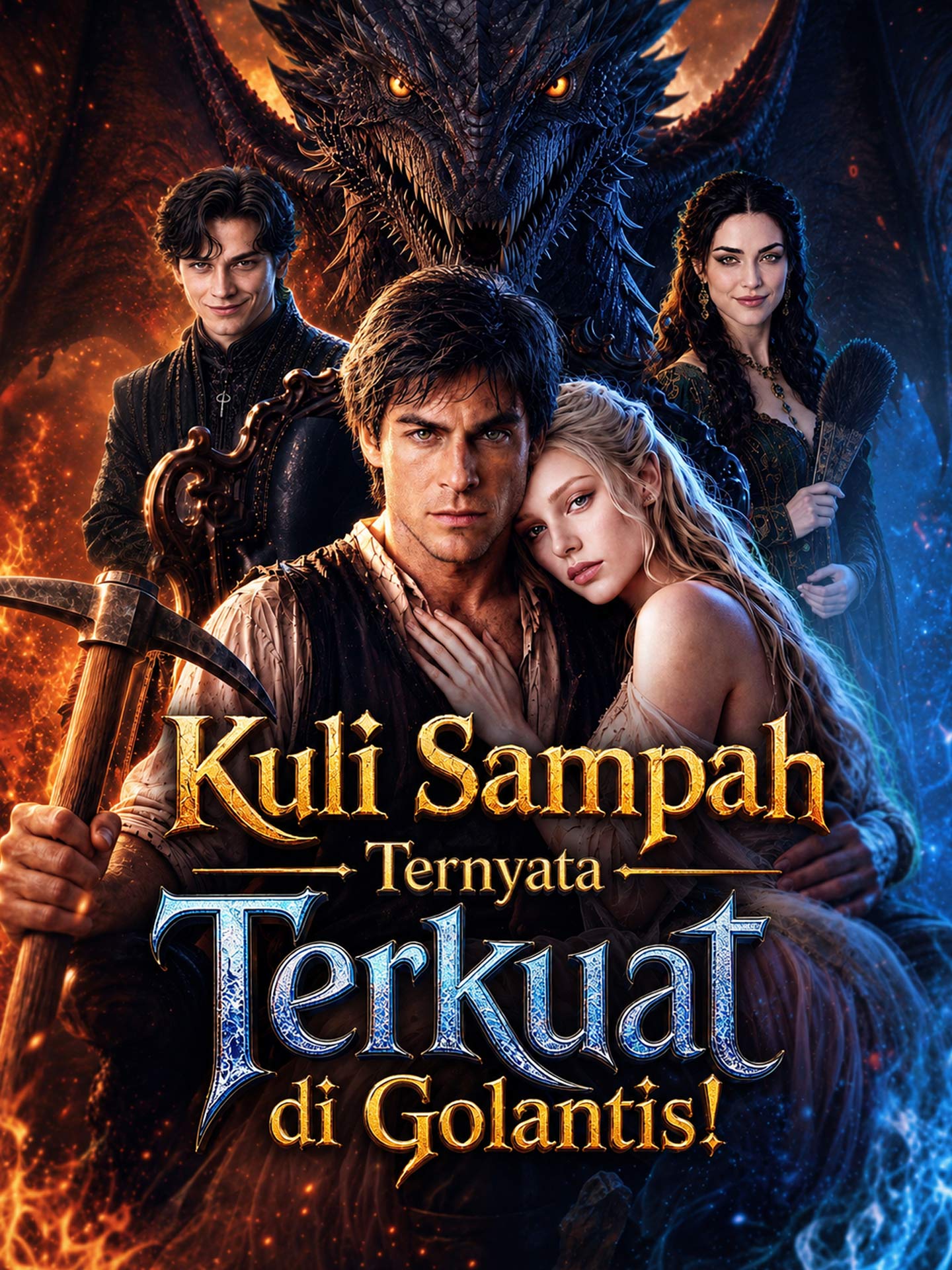 Kuli Sampah Ternyata Terkuat di Golantis! poster