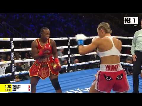 Fight of the Year! Claressa Shields vs Kaye Scott Full Fight background