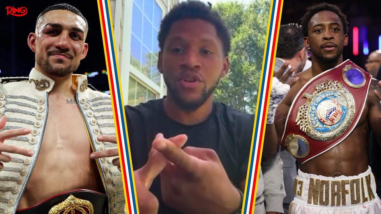 Brian Norman Jr SOUNDS OFF On Keyshawn Davis “Duck” vs Devin Haney, CALLS OUT Teofimo Lopez background