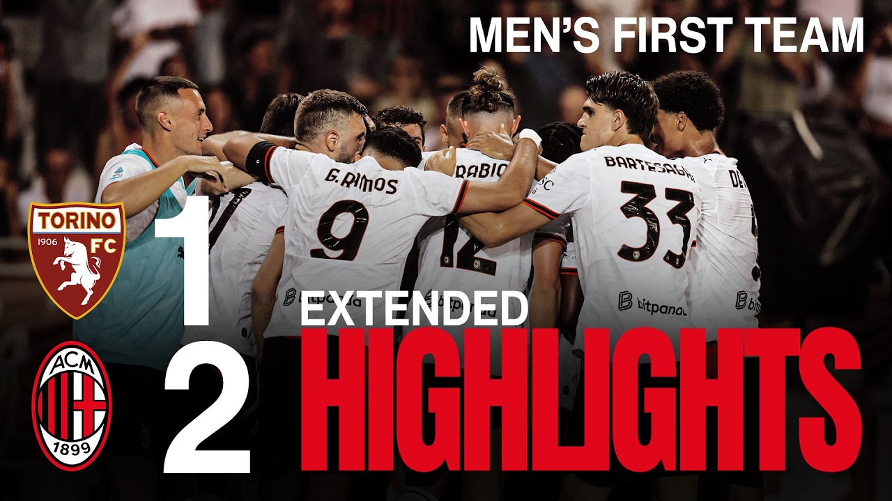 Cissè debutta con gol, Rabiot firma i 3 punti | Torino 1-2 Milan | Extended Highlights 2026/27 background