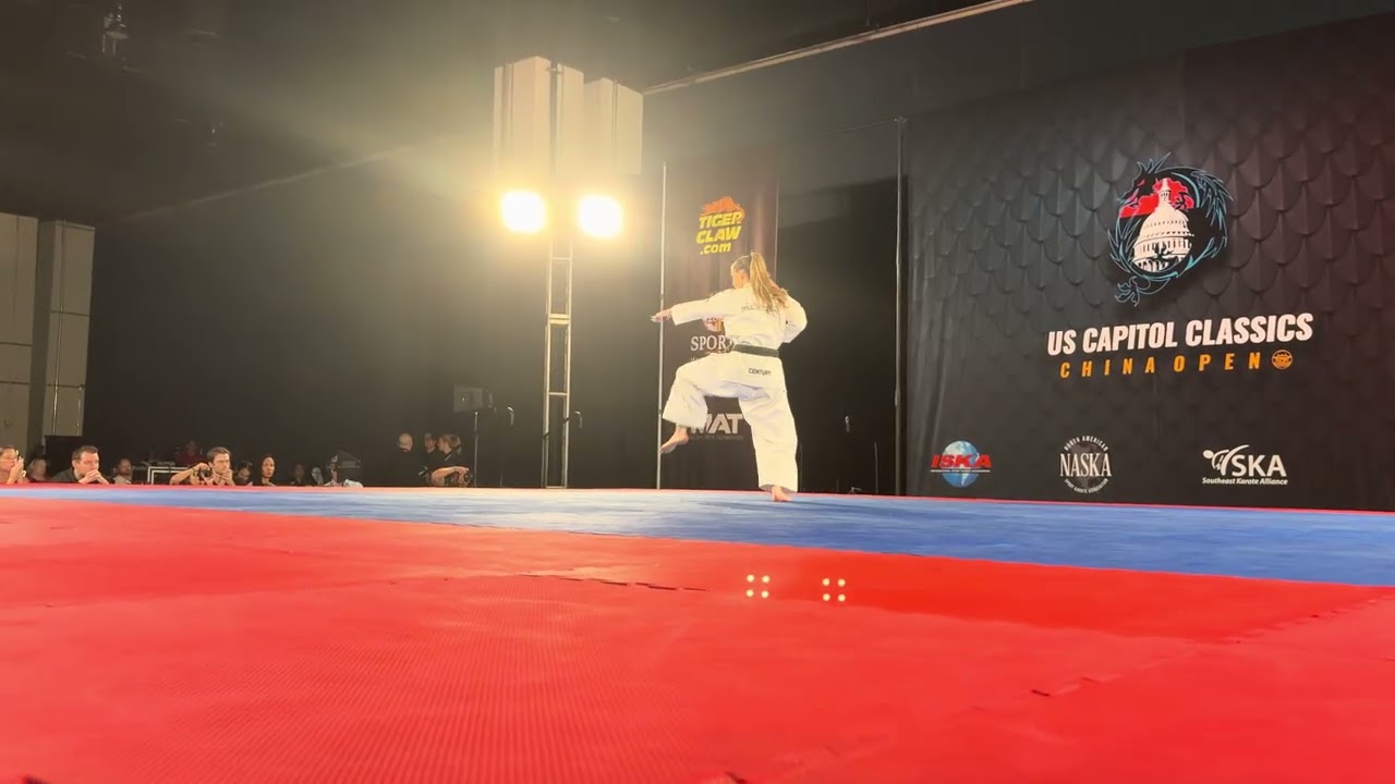 Gabrielle Rudolph Womens Traditional Forms Overall Grand Championship - US Capitol Classics 2026 background
