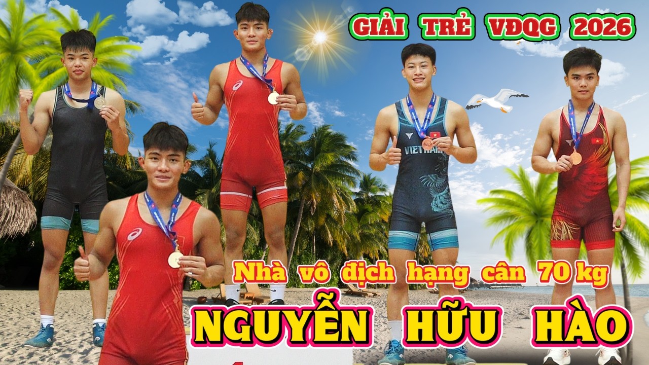 NHÀ VÔ ĐỊCH TRẺ-NGUYỄN HỮU HÀO ,Freestyle Wrestling Vietnam National Championships. background