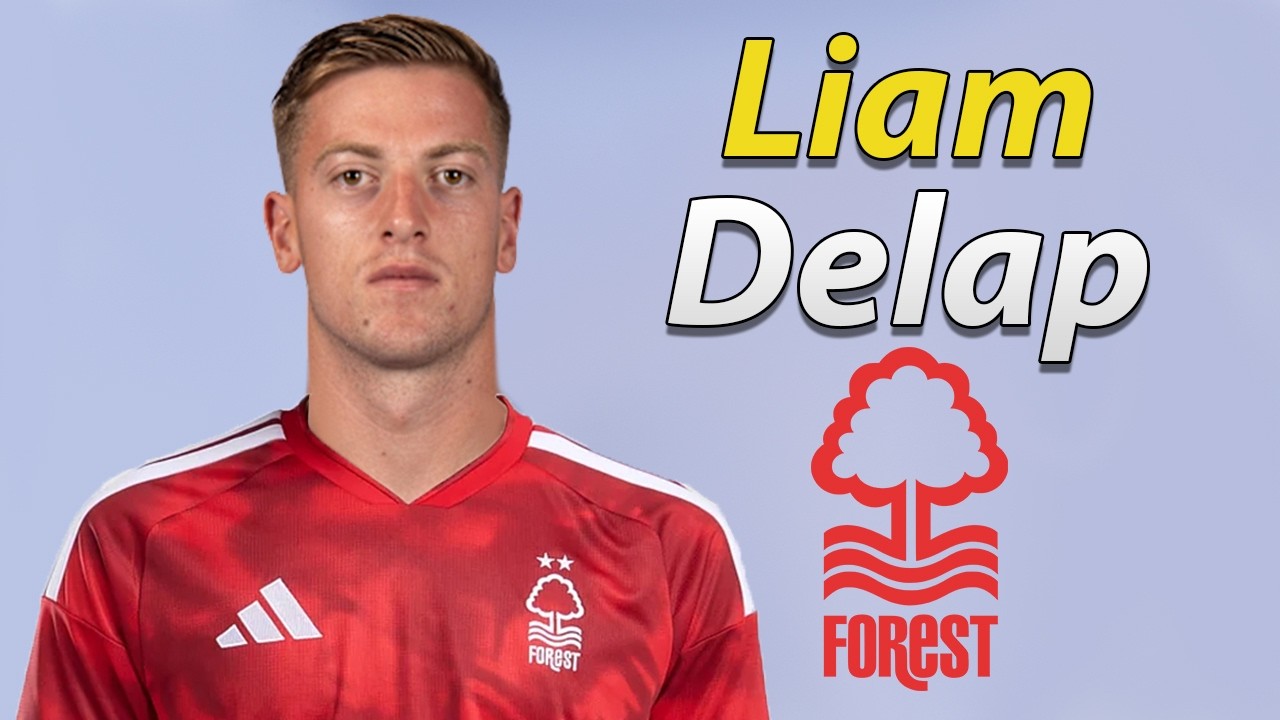 Liam Delap ● Welcome to Nottingham Forest 2026 🔴🏴 Best Goals & Skills background