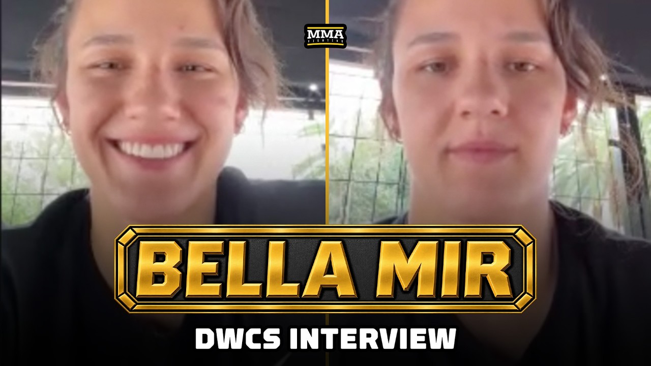 Bella Mir CONFIRMS Plans to Conquer Multiple Sports with Dana White's Full Support - MMA Fighting background