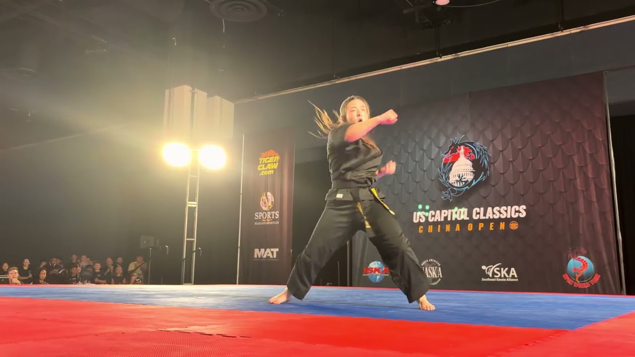 Gemma Trohoske Womens CMX Forms Overall Grand Championship - US Capitol Classics 2026 background