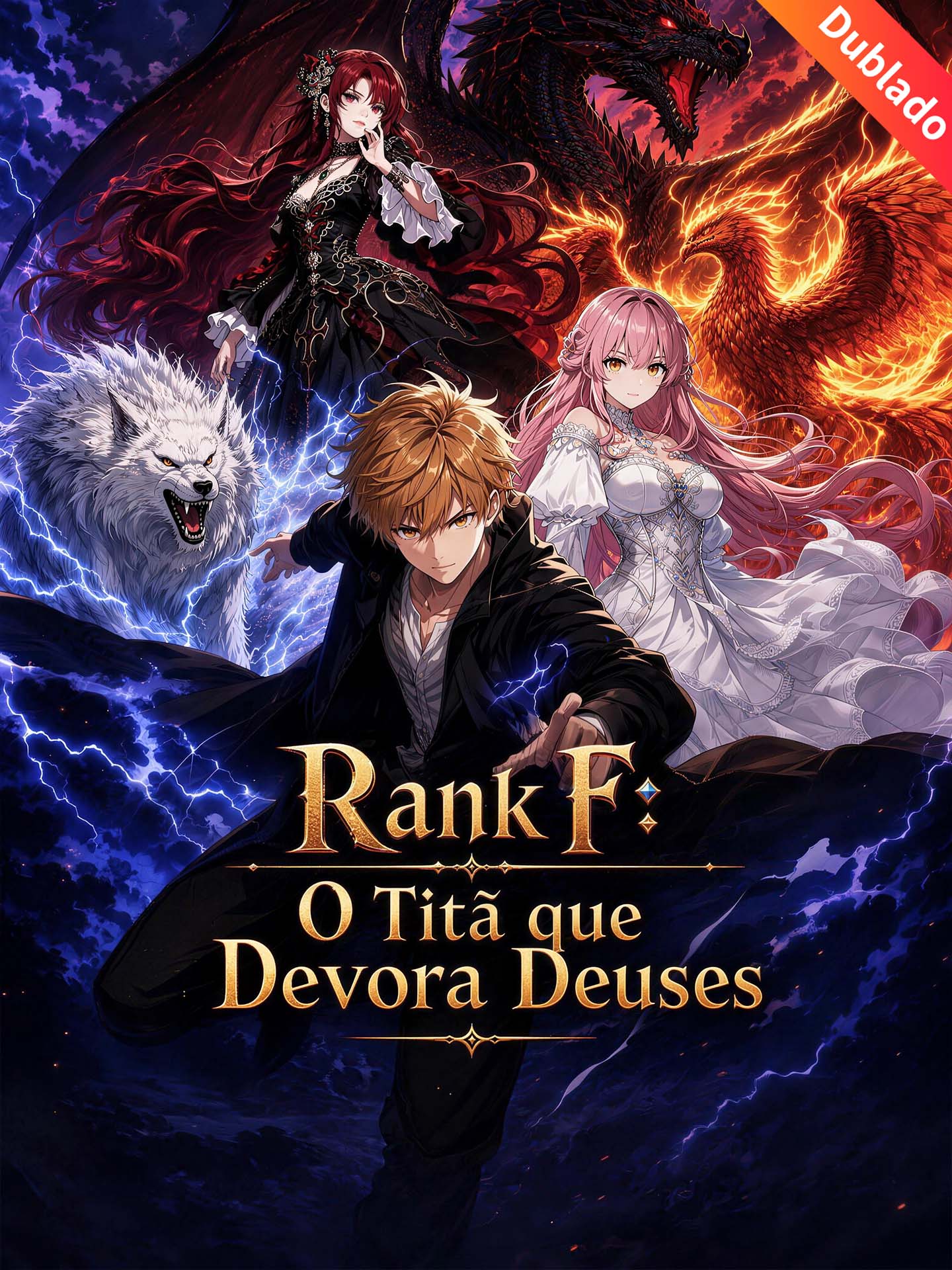 [Dublado]Rank F: O Titã que Devora Deuses poster