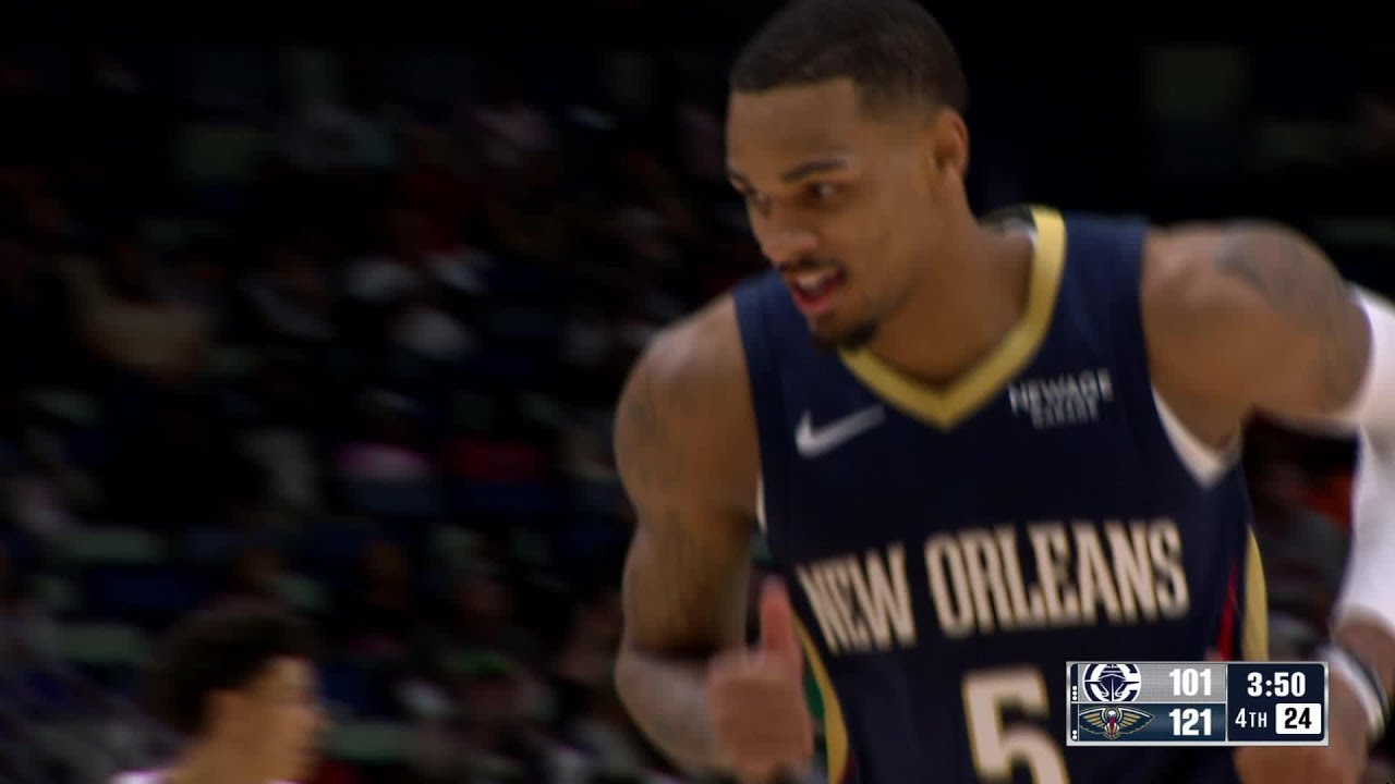 Dejounte Murray Highlights vs. LA Clippers 3/18/2026 background
