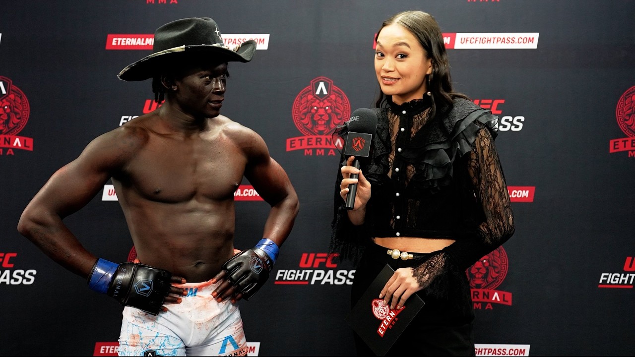 Eternal MMA 109: Moses Deng: Aly Mac Interview background