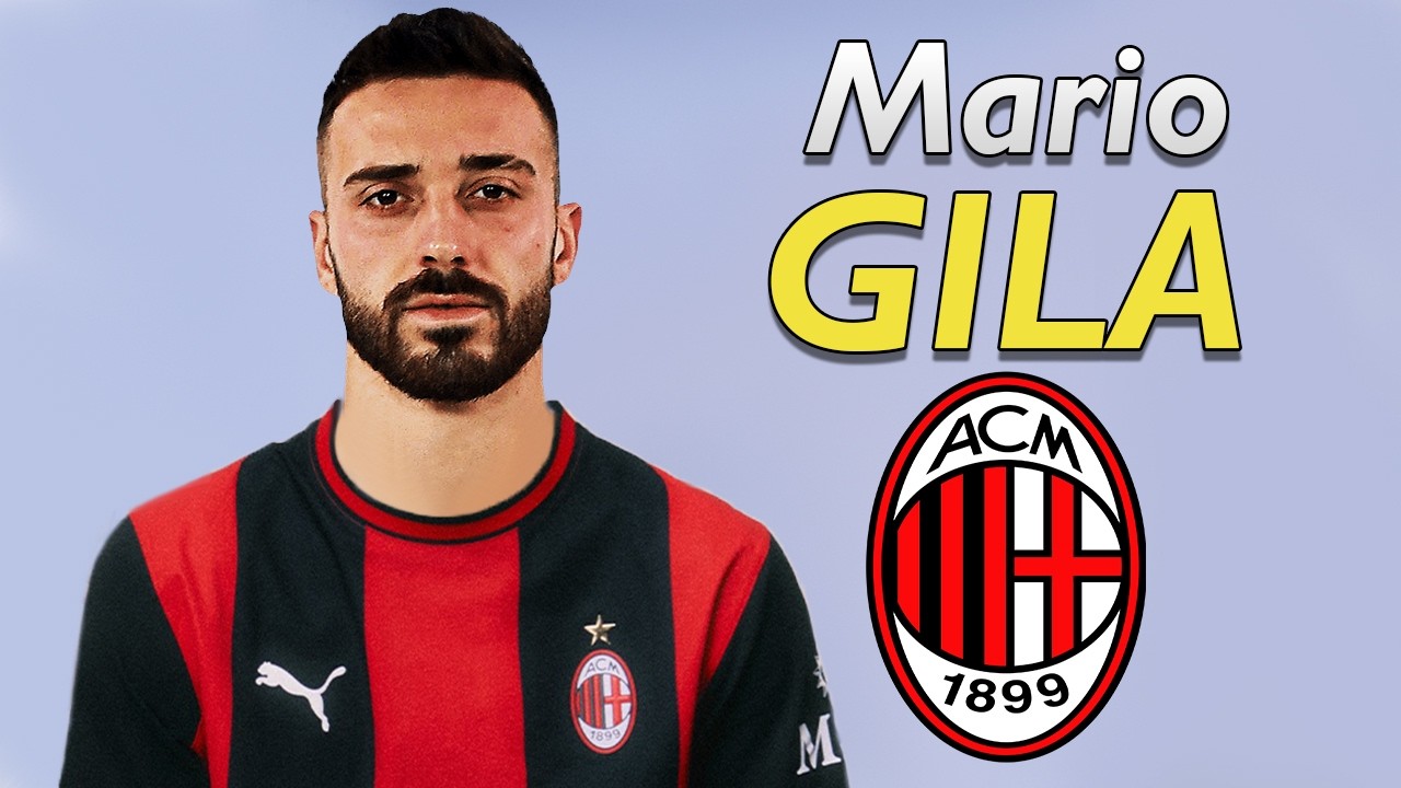 Mario Gila ● AC Milan Transfer Target 2026 ⚫🔴🇪🇸 Best Defensive Skills & Goals background