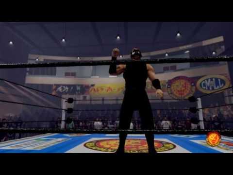 NJPW x CMLL - Douki vs Mascara Dorada 2026 FantasticaMania New Japan Pro Wrestling Korakuen Match background