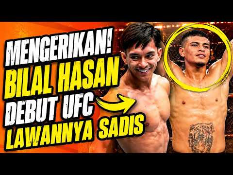 MENGERIKAN! Bilal Hasan Debut UFC dengan Rekor 9-0, Lawannya Juga TAK TERKALAHKAN!π₯ background