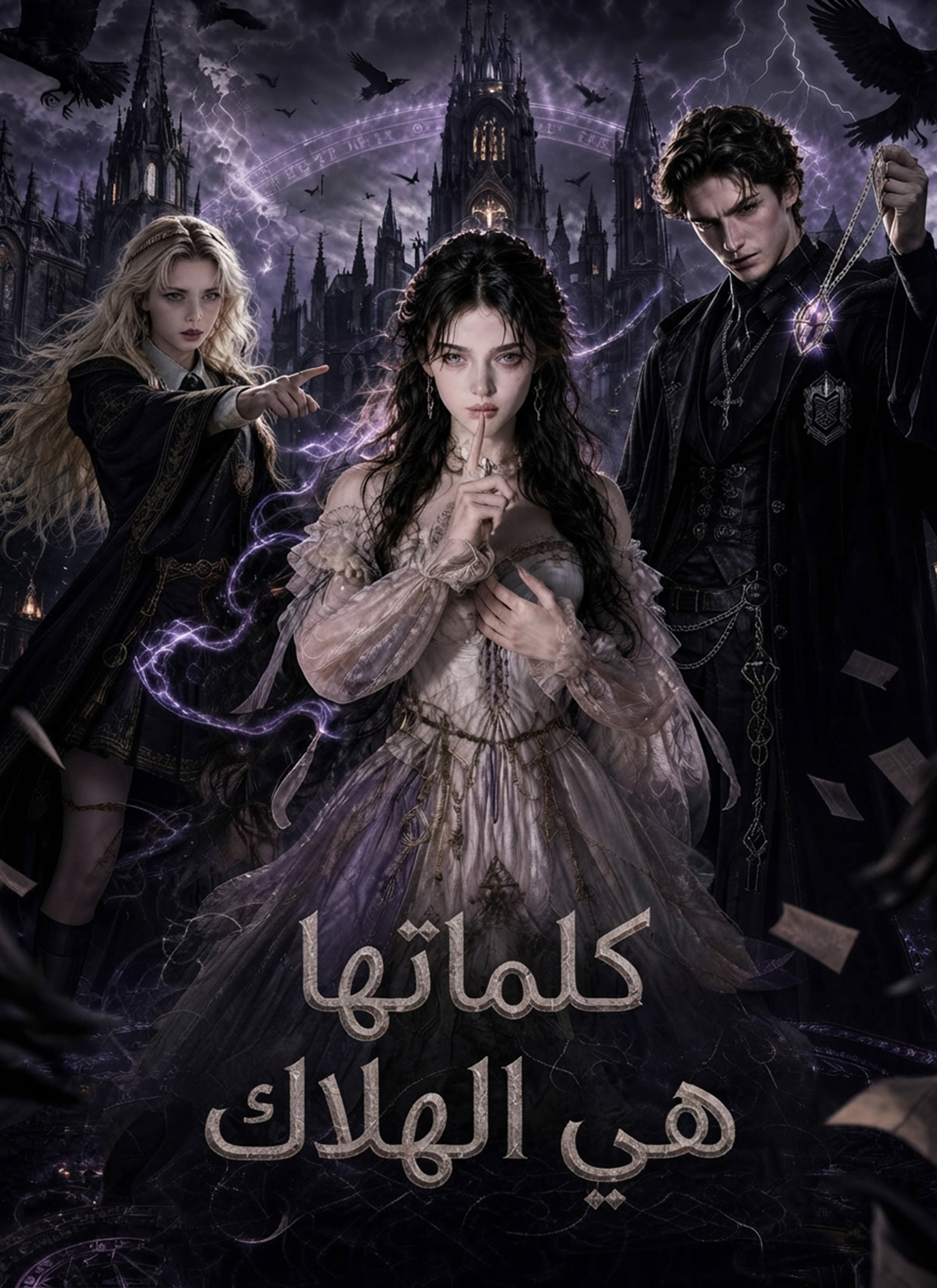 كلماتها هي الهلاك poster
