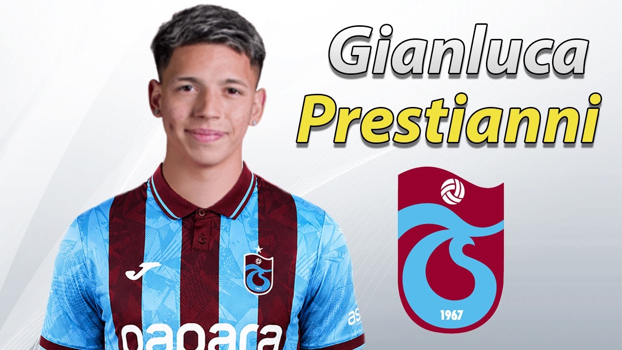 Gianluca Prestianni ● Trabzonspor Transfer Target 2026 🔵🇦🇷 Best Skills, Goals & Assists background