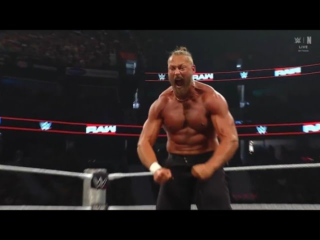 Je'von Evans vs Big Cass _ WWE Raw 24 August 2026 background