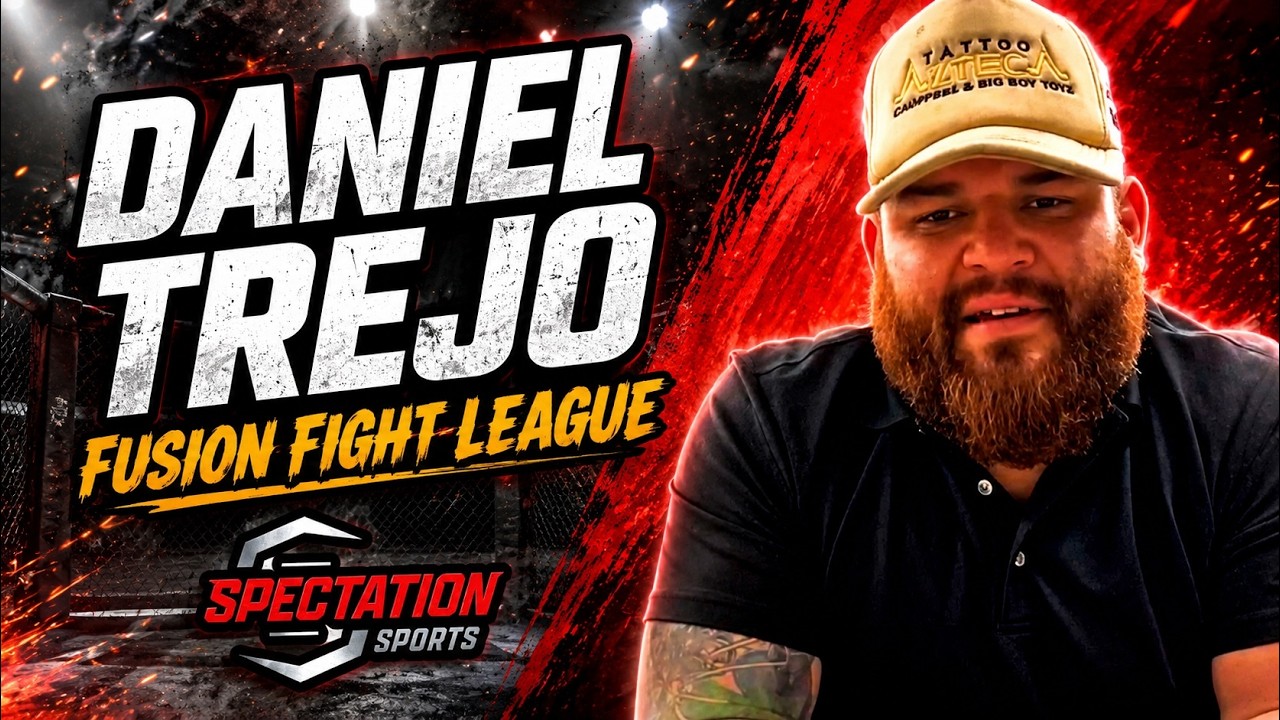 Daniel Trejo hopes Heavyweight Title win will open a door to Noche UFC background