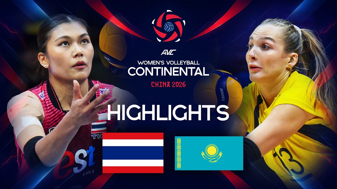 Thailand 🇹🇭 vs. Kazakhstan 🇰🇿 - Preliminary phase | AVC Women's Continental Championship 2026