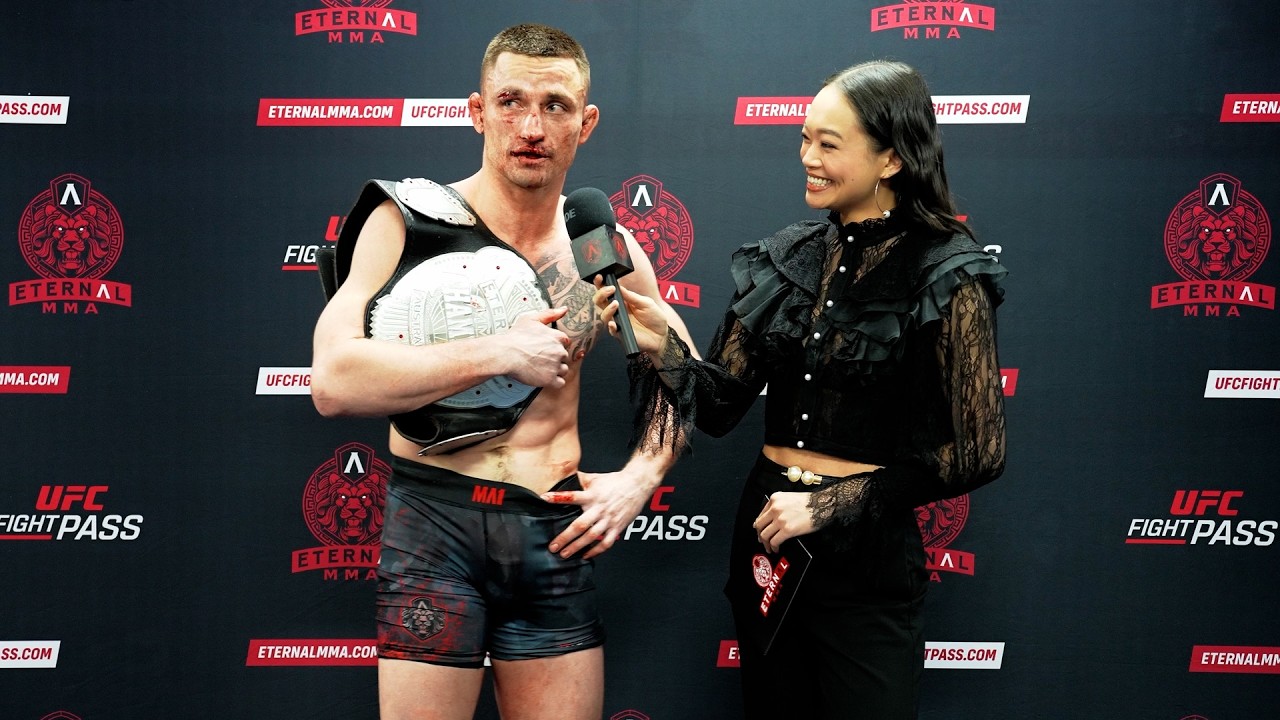 Eternal MMA 109: Sam Marles: Aly Mac Interview background