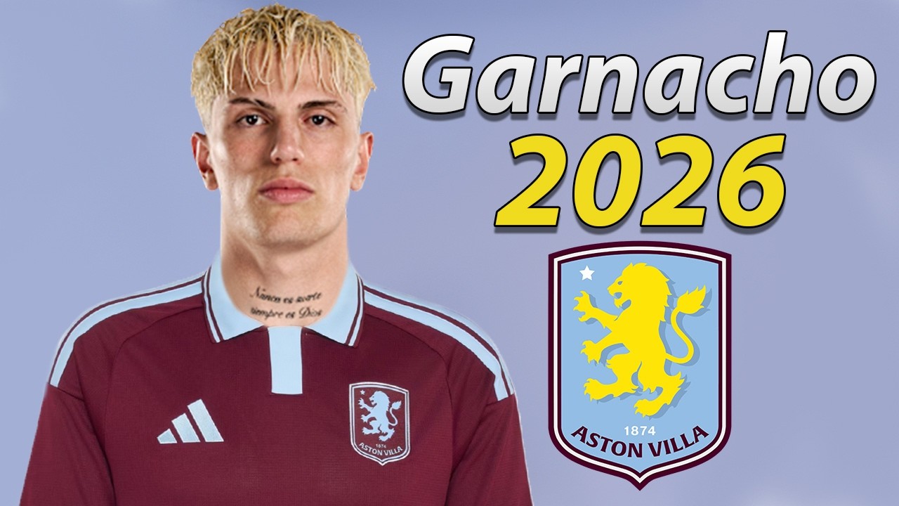 Alejandro Garnacho โ Welcome to Aston Villa 2026 ๐ฃ๐ต๐ฆ๐ท Best Skills, Goals & Assists background