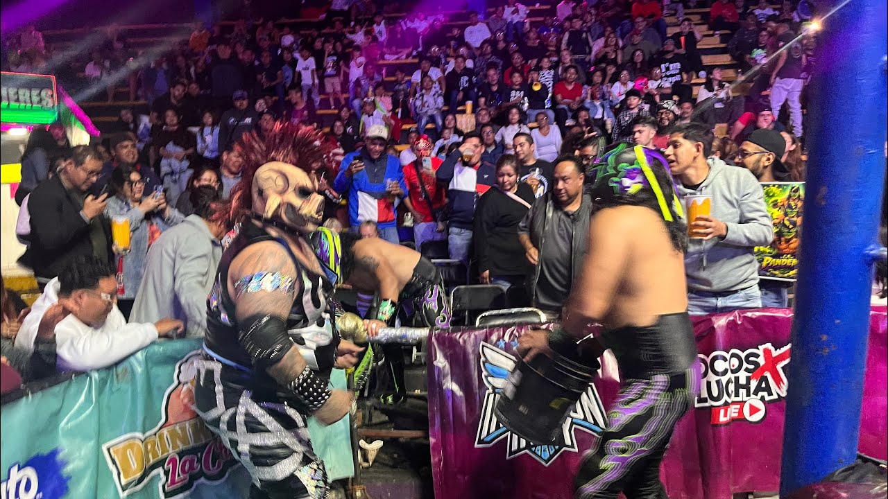 Lucha estelar La Puerquiza Vs La Pandemia en la Arena Neza al grito de esto es lucha 2026-08-25 11:02 background