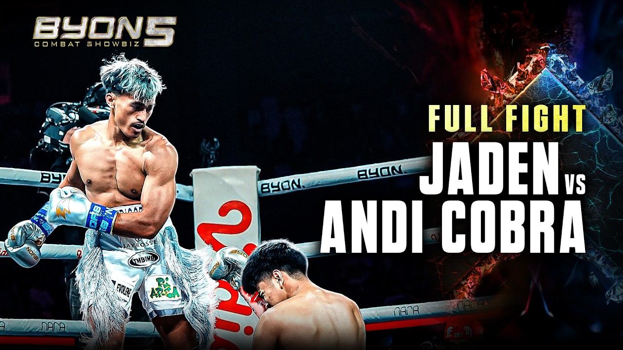 JADEN BACHTERA VS ANDI COBRA (BYON COMBAT SHOWBIZ VOL.5) FREE FIGHT background