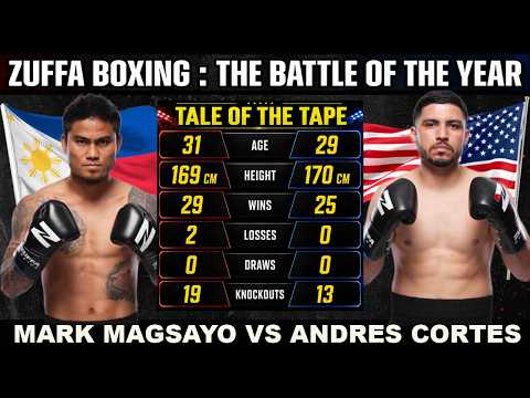 MARK MAGNIFICO MAGSAYO VS UNDEFEATED ANDRES CORTES PRE FIGHT HIGHLIGHTS| ZUFFA BOXING|GARCIA VS BENN background
