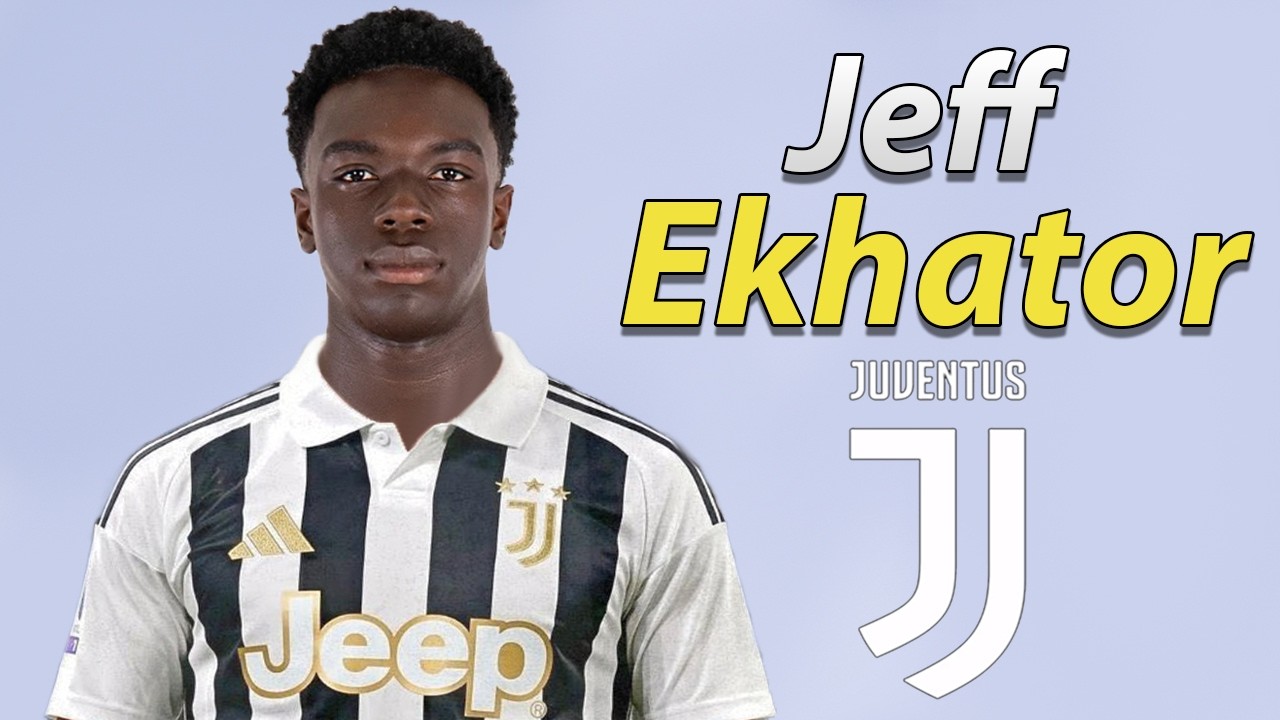 Jeff Ekhator ● Welcome to Juventus 2026 ⚪️⚫️🇮🇹 Best Goals & Skills background