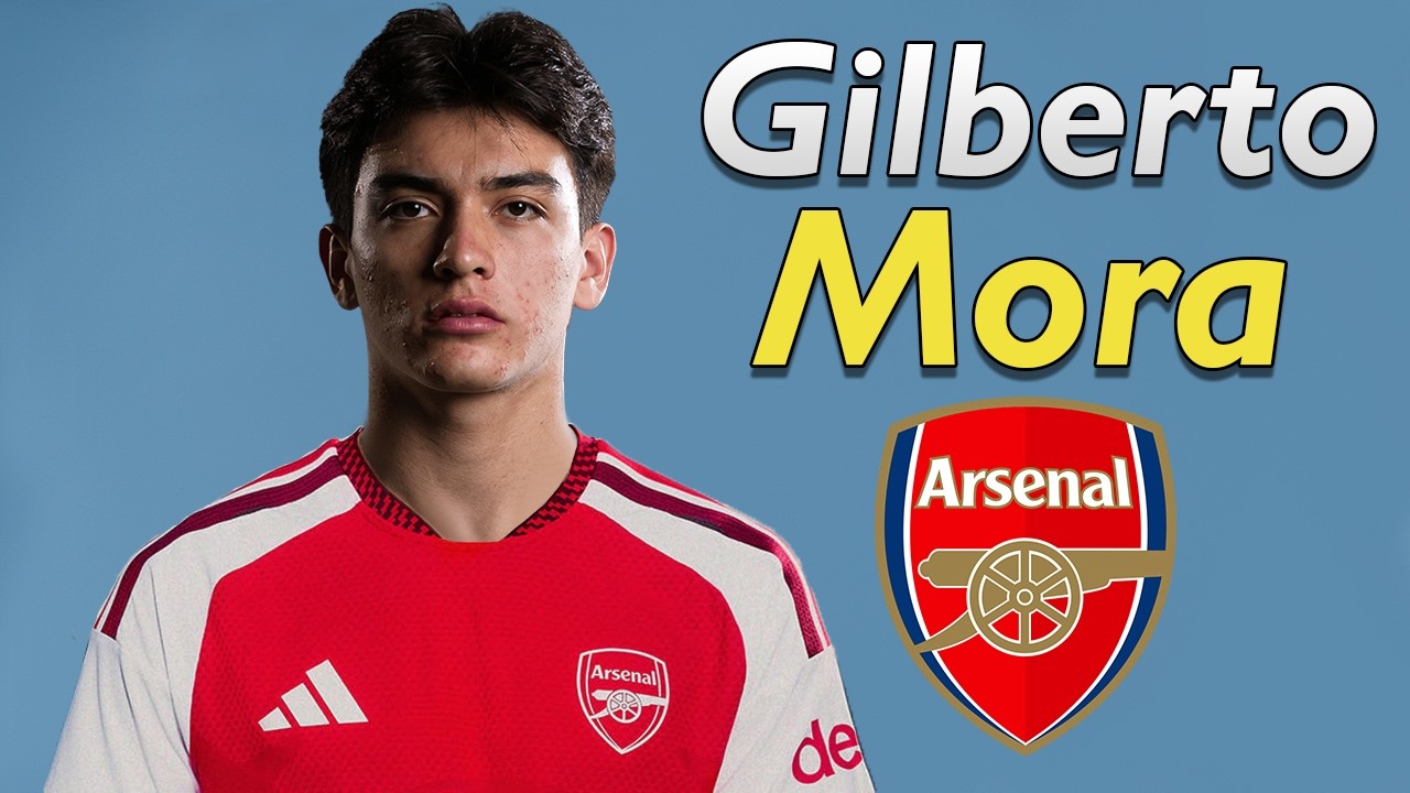 Gilberto Mora ● Arsenal Transfer Target 2026 🔴⚪🇲🇽 Best Skills, Goals & Passes background