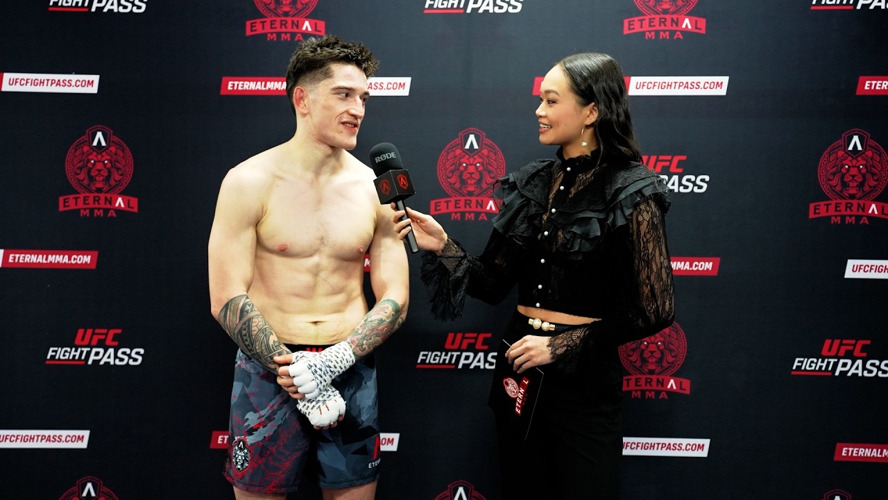 Eternal MMA 109: Jono Williams: Aly Mac Interview background