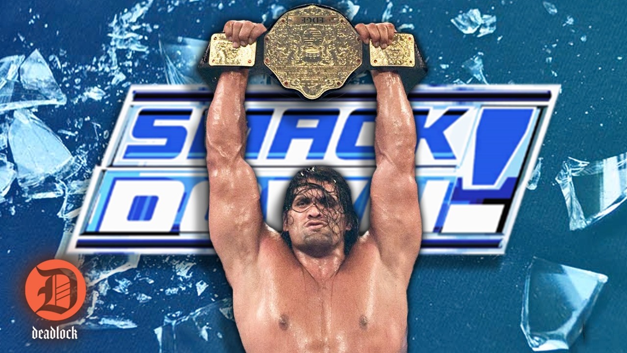 The Great Khali Wins The World Title - DEADLOCK Podcast Retro Review background