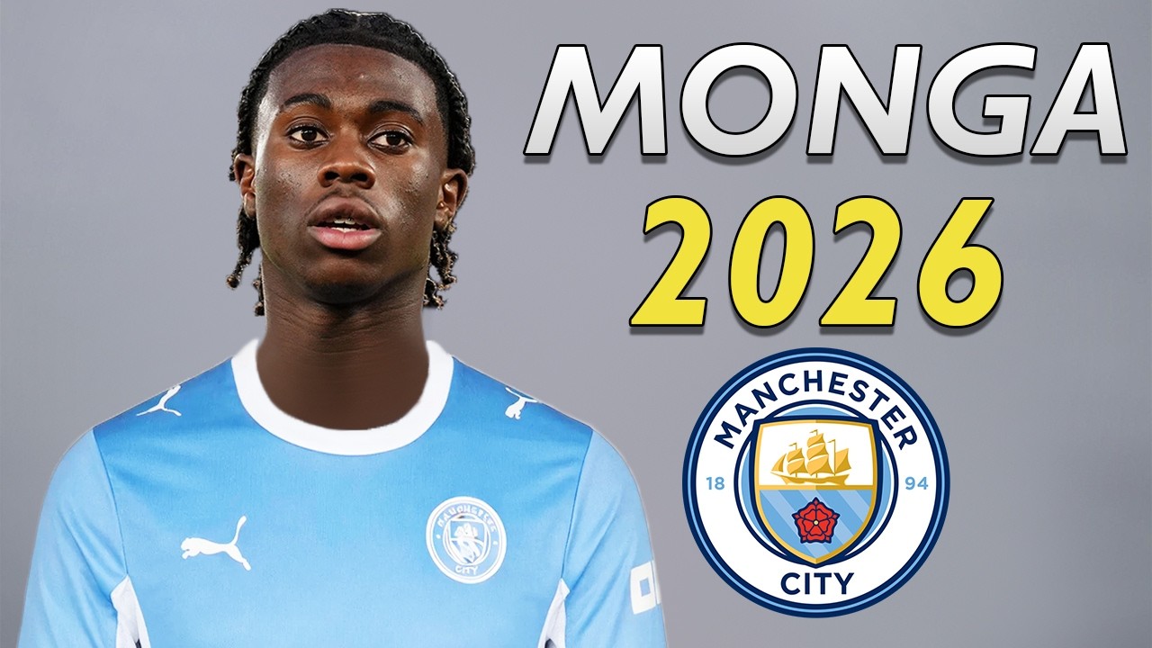 JEREMY MONGA 2026 ● Welcome to Manchester City 🔵🏴 background