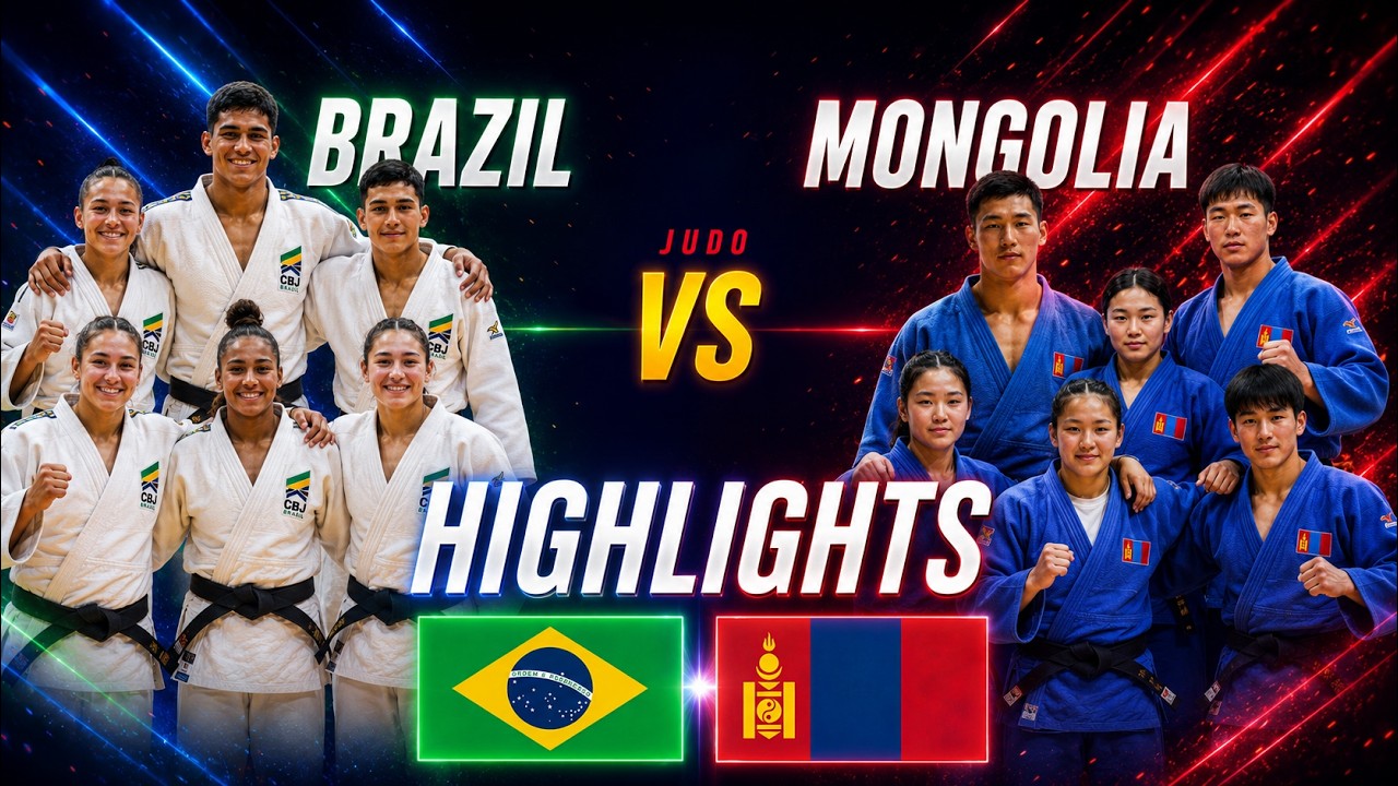 🇧🇷 BRAZIL vs MONGOLIA 🇲🇳 | EPIC Mixed Team BATTLE 🔥 | Cadet Worlds 2026 background