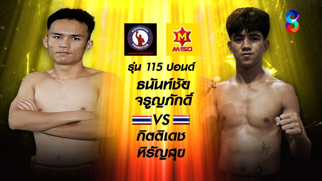 📺🥊NAKORNLOUNG BOXING ROAD TO WORLD CHAMPION วันศุกร์ที่ 28 ส.ค. นี้! background