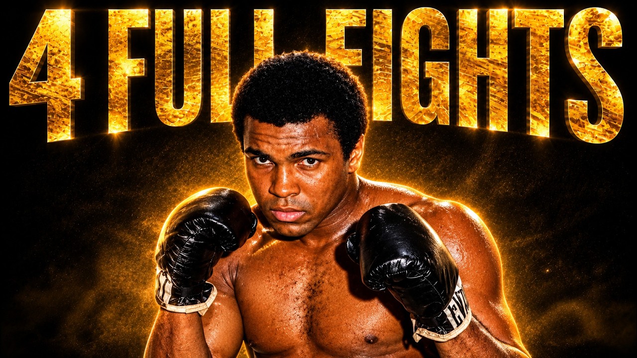 Muhammad Ali's BRUTAL Title Fights 🔥 background