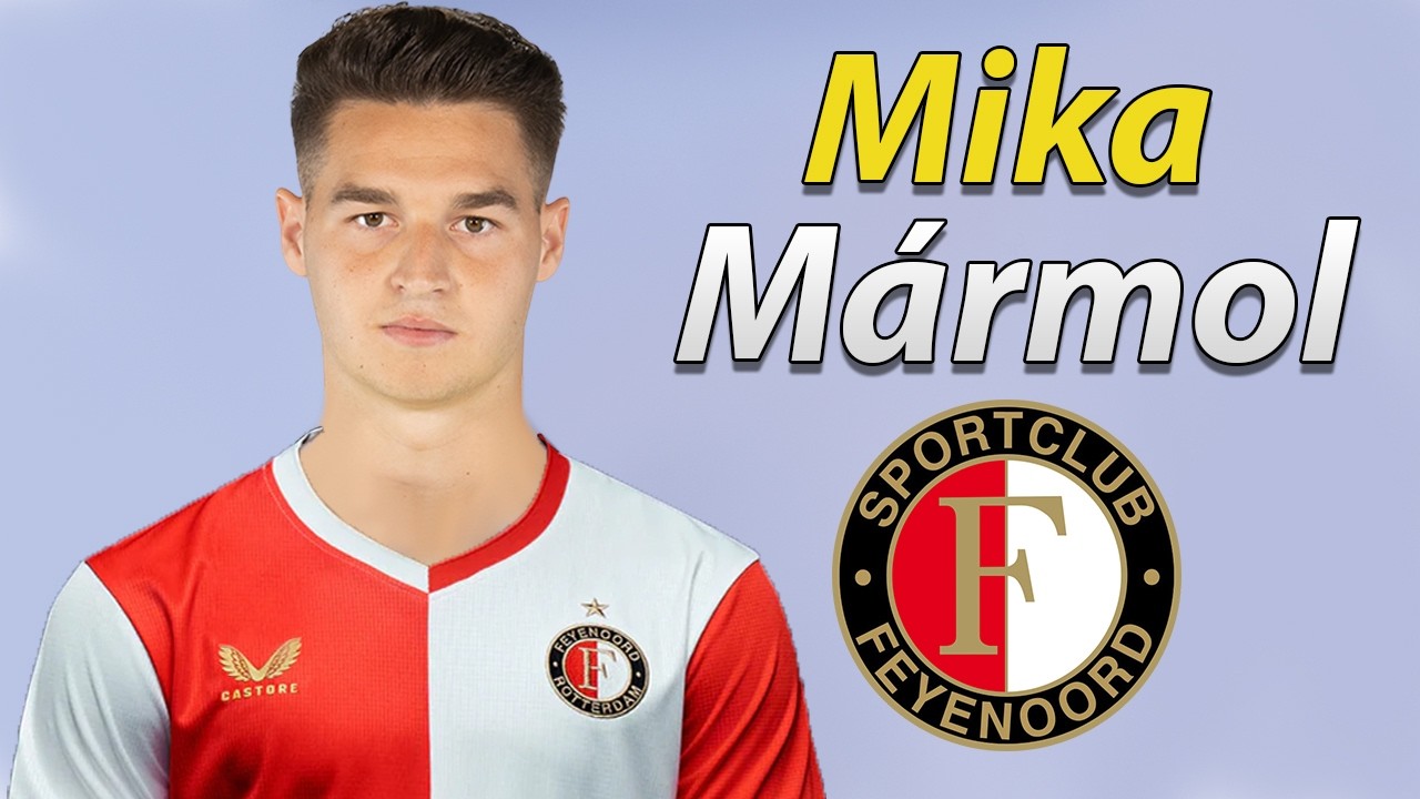 Mika Marmol ● Welcome to Feyenoord 2026 🔴⚪⚫🇪🇸 Best Defensive Skills & Passes background