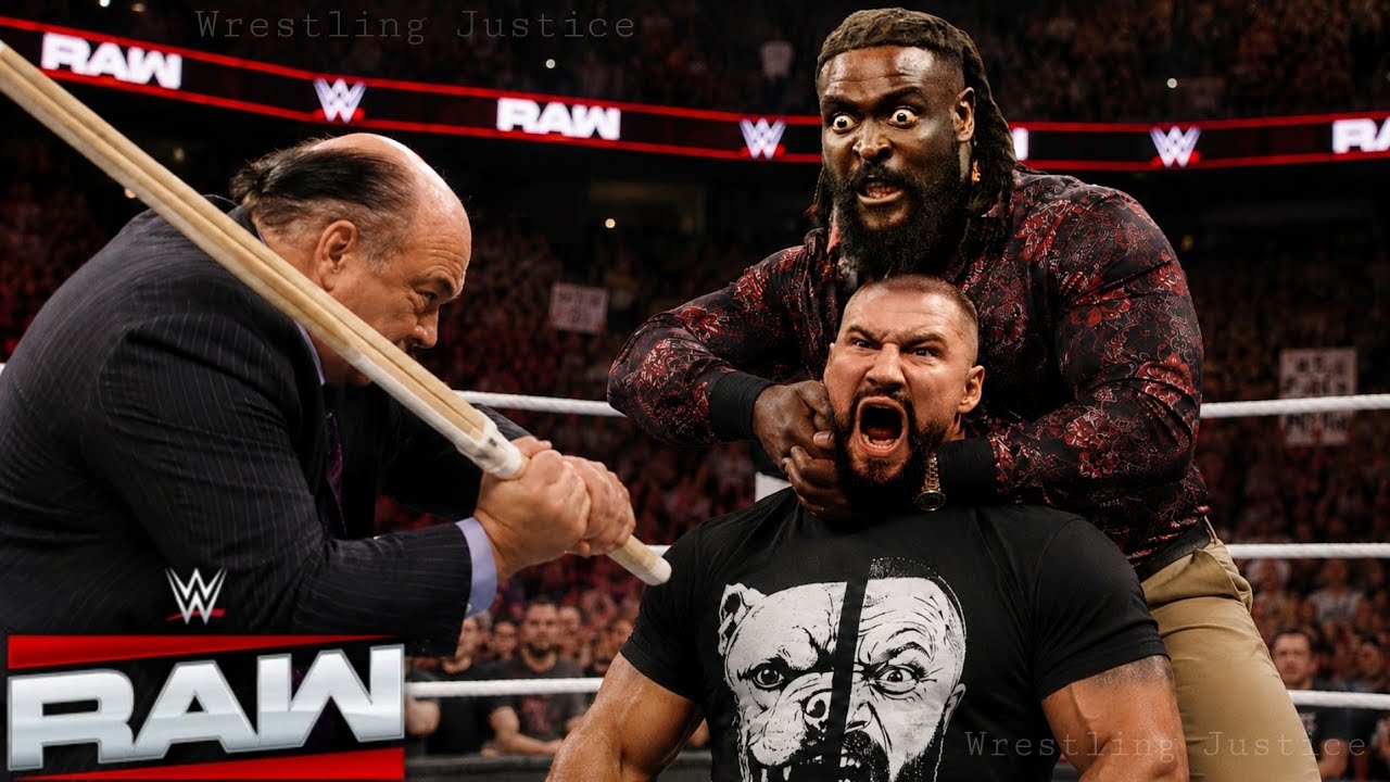 WWE 25 August 2026 Paul Heyman Brutal Attack Bron Breakker & Joins Oba Femi WWE Raw Highlights