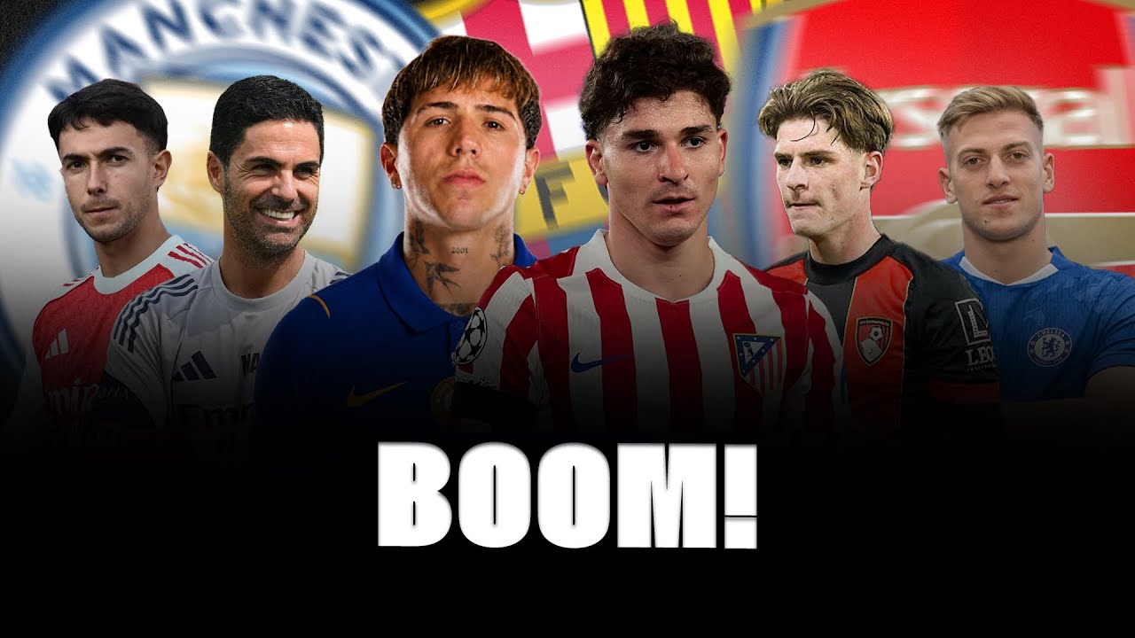 🚨💣 ENZO BOMBA! JULIÁN: ARSENAL READY! ZUBIMENDI, ALEX SCOTT, BID COMING, DELAP BOOM, SARR, CITY… background