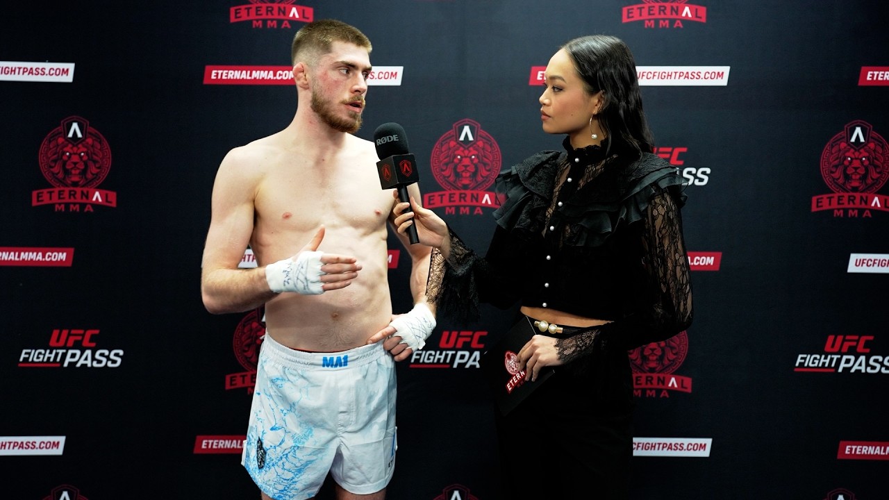 Eternal MMA 109: Antonio Cesaro: Aly Mac Interview background