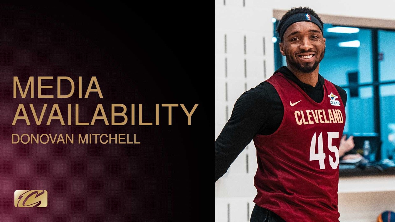Cavs Practice | Donovan Mitchell Media Availability | 04.17.2026 background